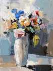 Classy Bouquet 4 Art Deco Print