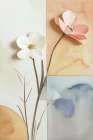 3D Flowers 3 Modern Print