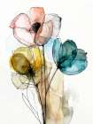 Floral Summer Glow 2 Modern Print