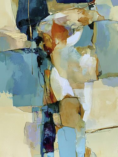 Harmonic Layers 2 Art abstrait reproduction