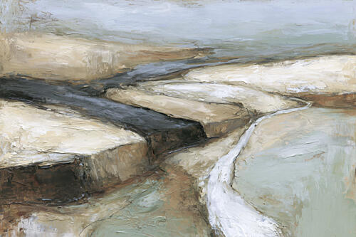 A River Remembers Art abstrait reproduction