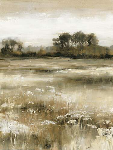 Gilded Prairie 2 Art Print