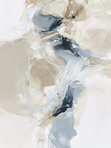 Luminous Drift 1 Art abstrait reproduction