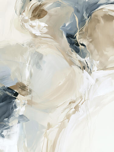 Luminous Drift 2 Art abstrait reproduction