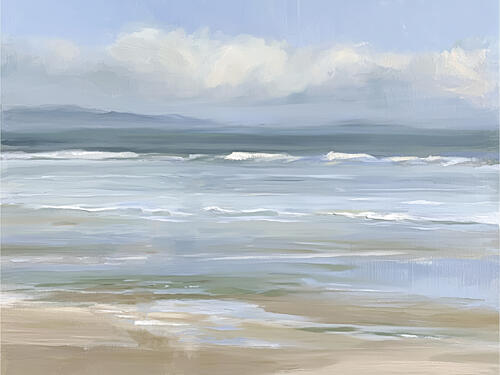 Sea Glass Horizon 1 Art Print