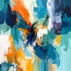 Fire And Ice 3 Art Print
