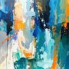 Fire And Ice 4 Art Print