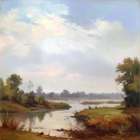 Riverside Grove 1 Art Print