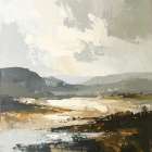 Neutral Marshland 1 Art Print