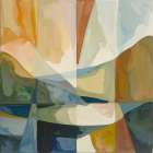 Shades Of Earth 1 Art Deco Print