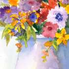 Rainbow Bouquet 2 Art Print
