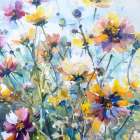 A Floral Dream 1 Art Print