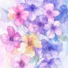 A Lively Bunch 1 Art Print