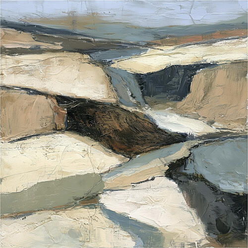 Ancient Waterways 1 Art Print