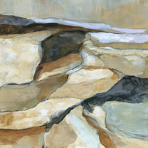 Stone Currents 2 Art Print