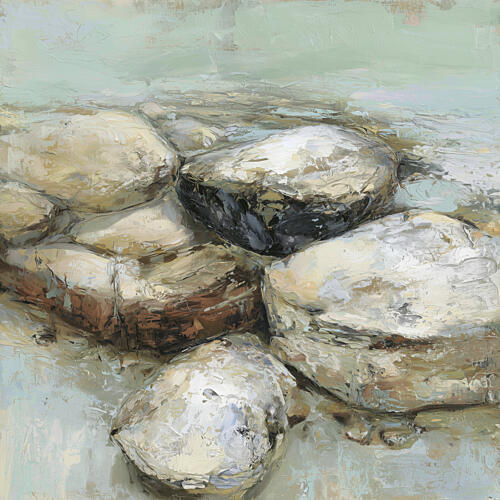 River Stones 1 Toile murale reproduction