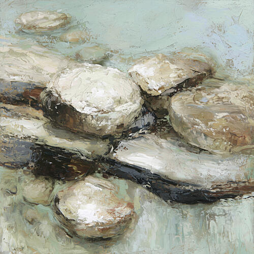River Stones 2 Art Print