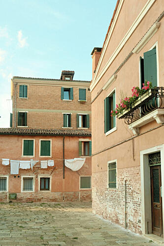 Venice Homes Art Print