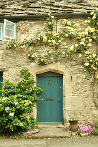 English Door Art Print by Alicia Stanhouse Pyatt