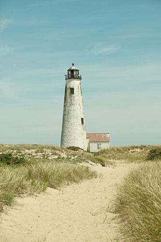 Nantucket Lighthouse Plage reproduction