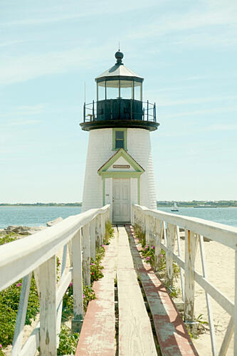 Brant Point Lighthouse Art Print by Alicia Stanhouse Pyatt