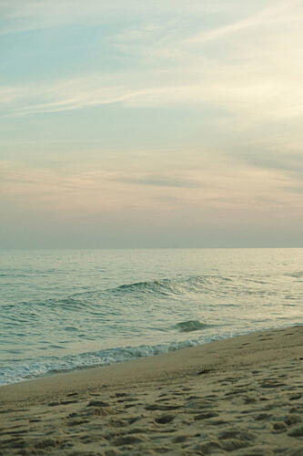 Sunset Colors Plage reproduction