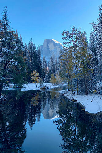 Merced River Montagne reproduction