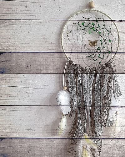 Free Spirit Dream Catcher Art Print by Ann Bailey