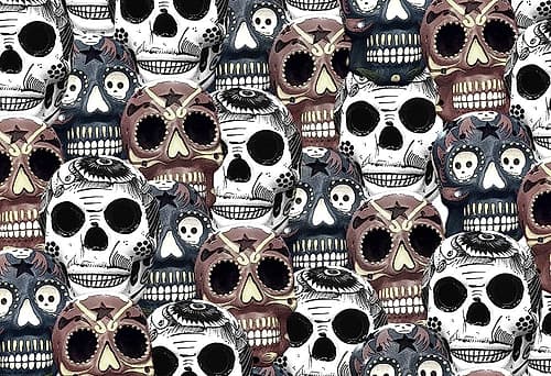 Day of the Dead Art Print by Ann Bailey