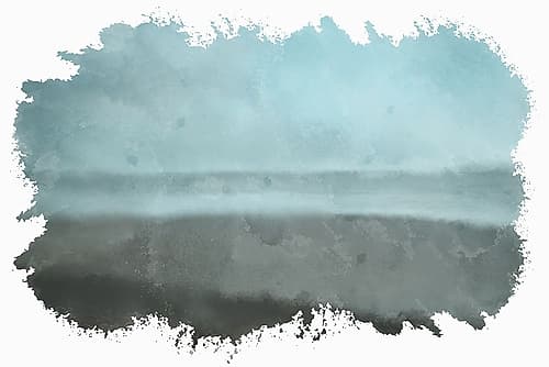 Dusky Beach Landscape Print