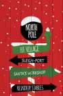 North Pole Sign Art Print