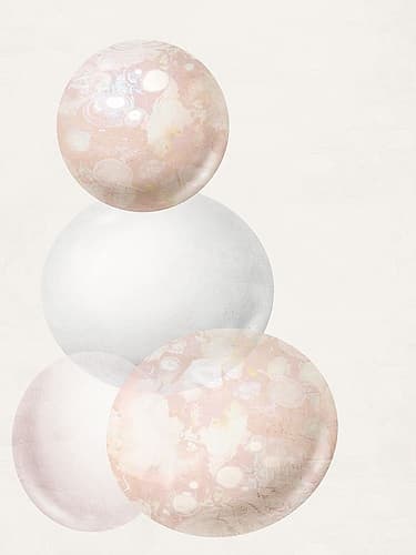 Orbs 1 Art Print by Ann Bailey