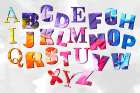 ABCs Watercolor Art Print
