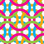 Tile Brights 2 Art Print