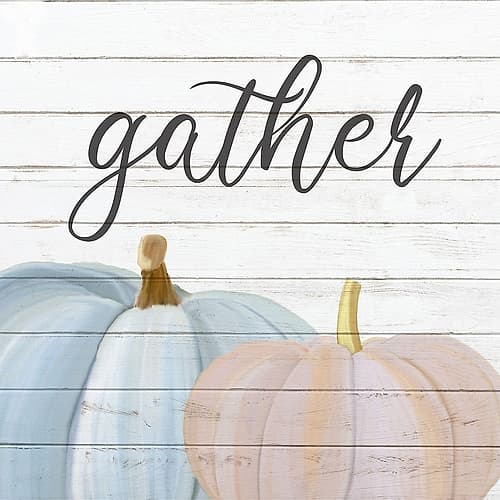 Gather Pumpkins Art Print by Ann Bailey