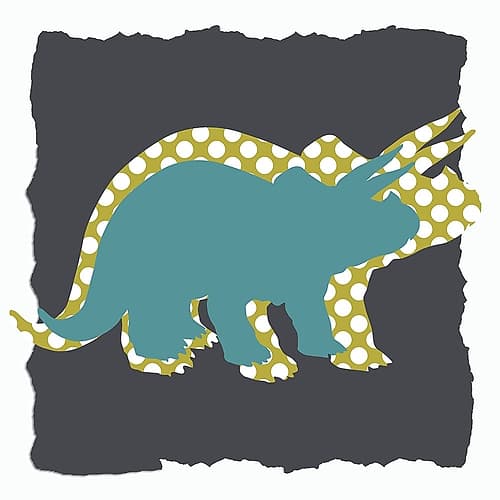 Dino 1 Kids Print