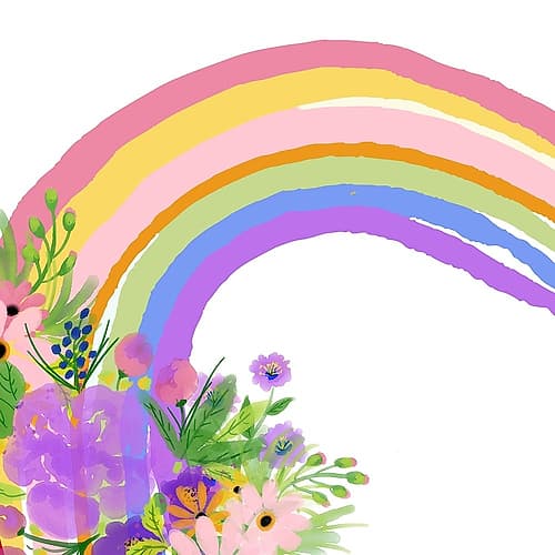 Over the Rainbow 1 Art Print
