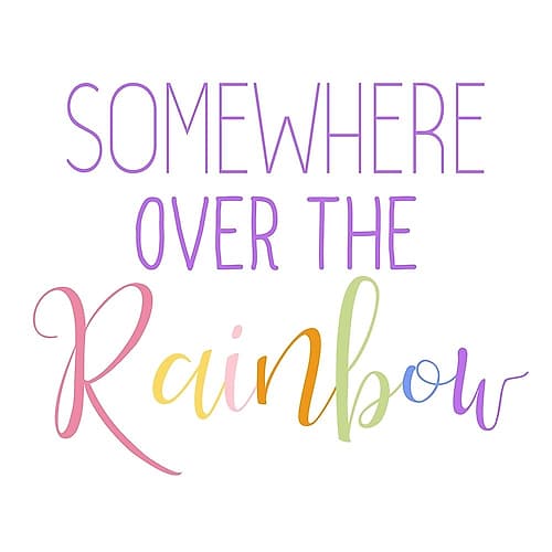 Over the Rainbow 2 Art Print