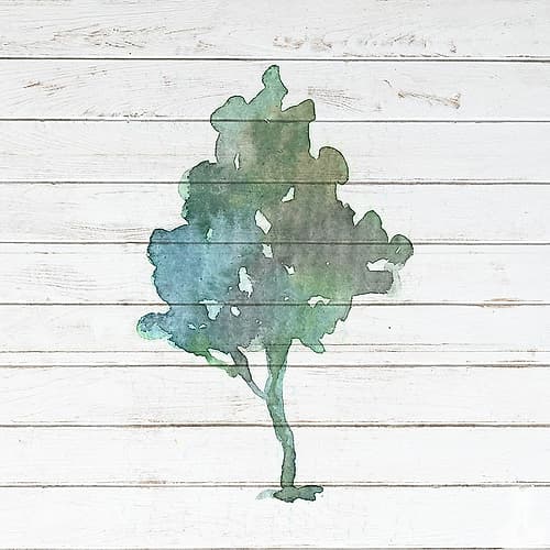 Watercolor Tree 2 Art Print