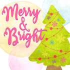 Merry and Bright Art Print
