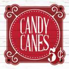 Candy Canes Art Print