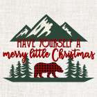 Merry Little Art Print