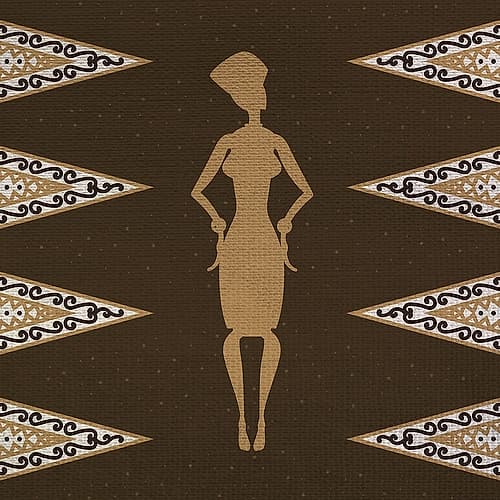 Woman 1 Ethnic Print