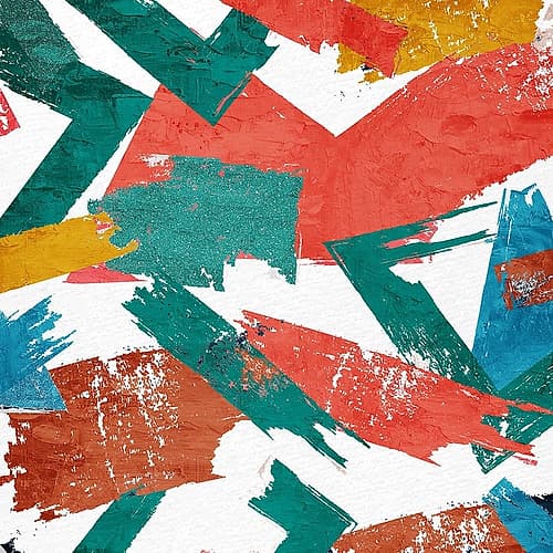 Painted Square 2 Art Print