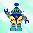 Robot 1 Art Print