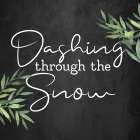 Snow Dashing Art Print