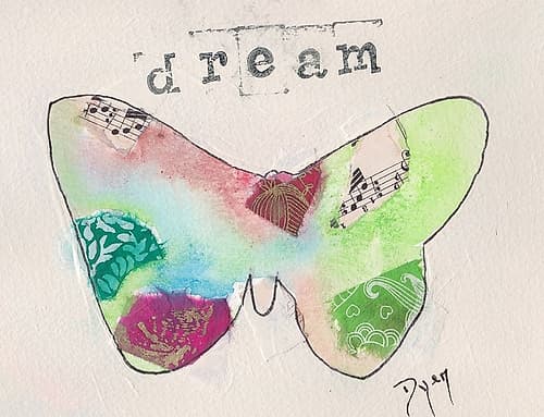 Butterfly Dream II Art Print