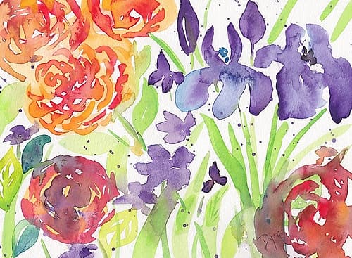 Spring Garden Art Print