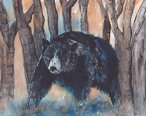 Momma Bear Art Print