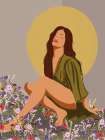 Serenity In Bloom Art Print